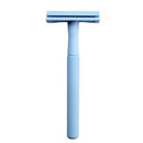 Double Edge Safety Razor for Women, Safety Razor with 10 Blades, Women Razor, Fits All Double Edge Razor Blades, Plastic Free (White) Green Estate