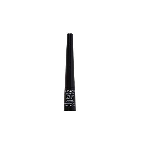 REVLON ColorStay Skinny Liquid Eyeliner, Waterproof, Smudgeproof, Longwearing Eye Makeup with Ultra-Fine Tip, Black Out (301) REVLON