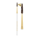 Vertex Eyebrow Brush Spoolie Comb - For Eyebrows Blending Brow Pomade | Small Angled Eyelash Brush For Longer Lashes Vertex