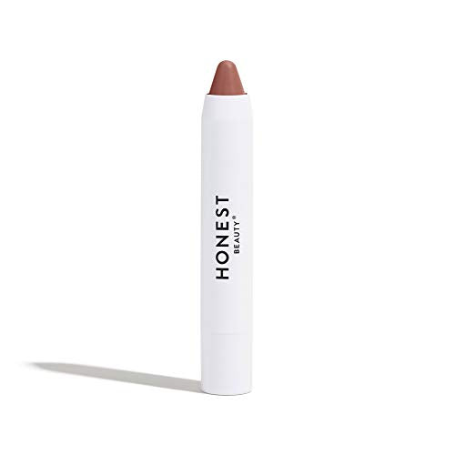 Honest Beauty Lip Crayon-Demi-Matte, Marsala with Jojoba Oil & Shea Butter | Lightweight, High-Impact Color | EWG Certified + Dermatologist tested + Hypoallergenic & Cruelty free | 0.105 oz. Honest Beauty