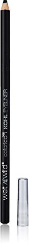 Wet n Wild Color Icon Kohl Eyeliner Pencil Black, Long Lasting, Highly Pigmented, No Smudging, Smooth Soft Gliding, Eye Liner Makeup, Baby's Got Black wet n wild