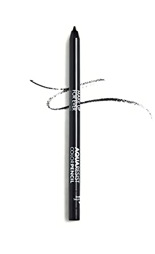 MakeUp For Ever Aqua Resist 24 Hour Waterproof Full Impact Glide Eyeliner Color Pencil Eyeliner 1 - Graphite .5g Full Size make up forever