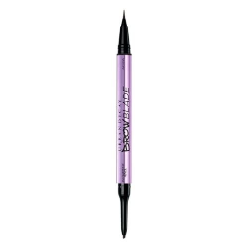 Urban Decay Brow Blade - Waterproof Eyebrow Pencil & Ink Stain - Dual-Ended Pencil Fills and Defines - Brow Tint with the Precision & Definition of Microblading – Dark Drapes URBAN DECAY