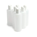 Grand Parfums 4 Oz Natural Color HDPE Squeeze Bottles with Disc Caps, for Lotions, Shampoo, Creams, Soups, and Other Liquids, 6 Count Grand Parfums