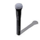 LAURA GELLER NEW YORK Foundation Makeup Brush with Wooden Handle in Midnight Black – Works with Foundation, Concealer, Blush – For Applying and Blending Liquid, Cream or Powder Makeup LAURA GELLER NEW YORK