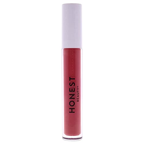 Honest Beauty Liquid Lipstick, Passion with Avocado oil + Hyaluronic Acid |Lasting Hydration | EWG Certified + Dermatologist tested & Vegan + Cruelty free | 0.12 fl. oz. Honest Beauty