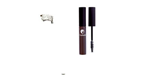 Gabriel Cosmetics Mascara (Black Brown), Natural, Paraben Free, Vegan, Gluten free, Cruelty free, No GMO, Voluminous full lashes, Non flaky, Water resistant, 0.25 Fl Oz Gabriel Cosmetics