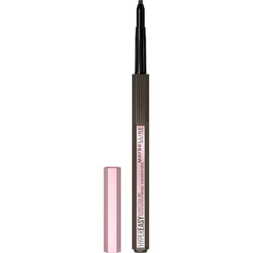 Maybelline New York Hyper Easy No Slip Pencil Eyeliner Makeup, Deep Brown, 0.001 oz. Maybelline New York
