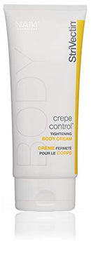StriVectin Crepe Control Tightening Body Cream, 6.7 Fl Oz with Crepe Control Exfoliating Body Scrub, 5 Fl Oz StriVectin