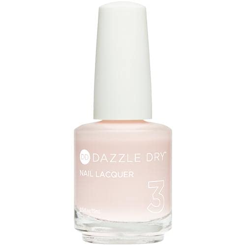 Dazzle Dry Nail Lacquer - Prima Ballerina, a sheer and milky delicate pink that makes a beautiful French base. (0.5 fl oz) Dazzle Dry