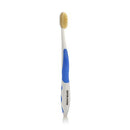Mouthwatchers Antimicrobial Floss Bristle Silver Toothbrush, Adult, Blue MOUTHWATCHERS