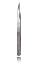 Alluring Silver Tweezers for Eyelash Extension for Volume Lashes Straight Alluring