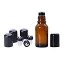 Essential Oil Roller Inserts for 5 and 15ml Essential Oil Bottles. Pack of 8 Stainless Steel Leak Proof with removable snap ring Roller Tops. Great for Oils, Blends, and DIY. HS HEALTHY SOLUTIONS GLASSWARE