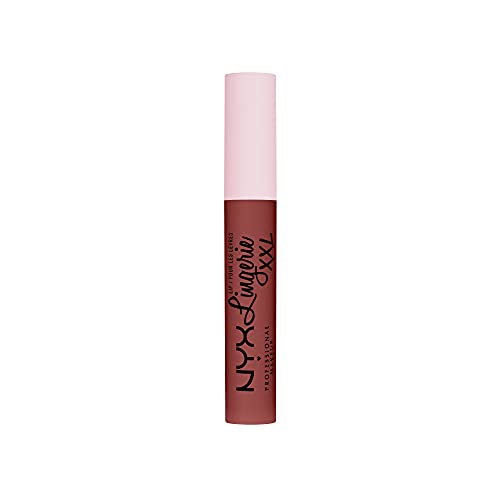 NYX PROFESSIONAL MAKEUP Lip Lingerie XXL Matte Liquid Lipstick - Warm Up (Red Rose) NYX PROFESSIONAL MAKEUP Store