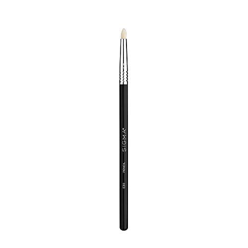 Sigma Beauty Professional E30 Pencil Synthetic Eye Makeup Brush with SigmaTech fibers for Highlighting, Lining and Blending Eyes Sigma Beauty