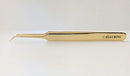 Alluring Gold Tweezers for Eyelash Extension for Volume Lashes 3D, 5D & 6D lashes Alluring