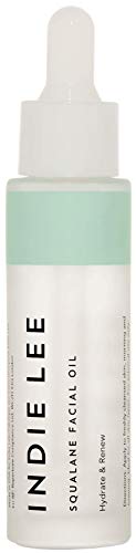 Indie Lee Squalane Facial Oil - 100% Pure Squalane Oil for Daily Use - Visibly Improve Skin Texture, Tone + Plump Appearance of Fine Lines - Non-Pore Clogging Oil (1oz / 30ml) Indie Lee