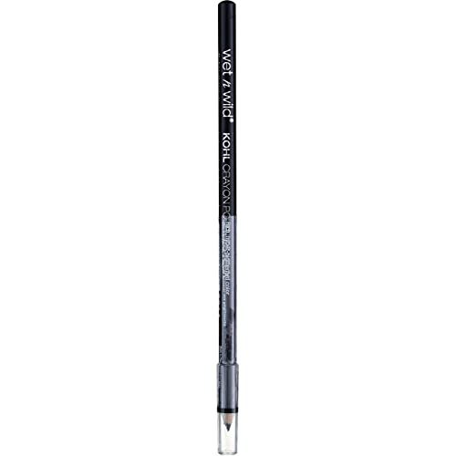 Wet n Wild Color Icon Kohl Liner Pencil, Baby's Got Black 0.04 oz (Pack of 2) Wet n Wild