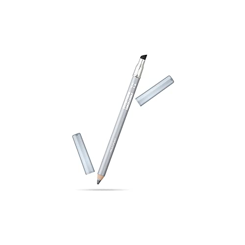 Pupa Milano Multi-Play Triple Purpose Eye Pencil, Eyeliner To Perfectly Line The Eyes, Kajal For Intensifying Look, Eyeshadow For Perfectly Blendable Pure Color, 12 Grey Blue, 0.04 Oz Pupa