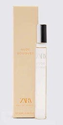 Zara Nude Boquet 10 ml (0.34 FL. OZ) Rollerball/ Roll On Women's Perfume Great for Handbag, Purse Travel Size Floral EDP-Fragrance pyramid includes notes of cherry, peony and vanilla Zara