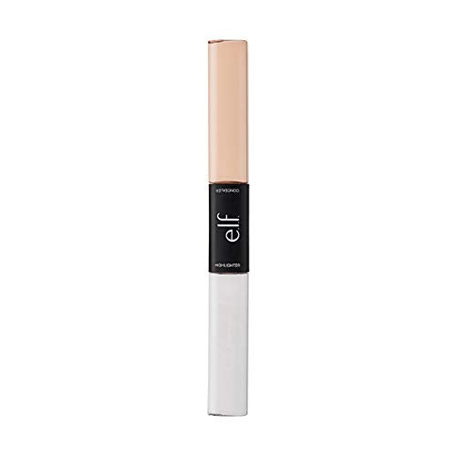 e.l.f. Cosmetics Cosmetics Under Eye Concealer & Highlighter, Glow Light, 0.34 Oz e.l.f.