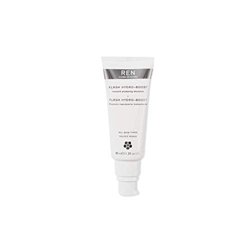 REN Clean Skincare Flash Hydro Boost, Water-Charging Hydration Booster For An Instant Plumping Effect, Cruelty Free, 1.3 Fl Oz REN Clean Skincare