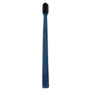 Boka Classic Toothbrush with Extra-Soft Activated-Charcoal Tapered Bristles | Bioplastic Handle | Includes Travel Cap | Dentist-Approved (Blue) Boka