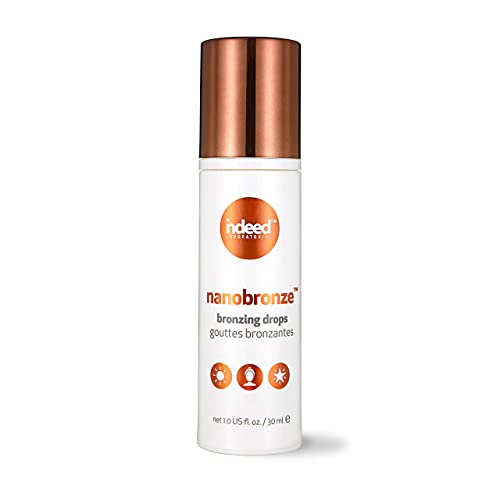 Indeed Labs Nanobronze Drops, Bronzing Drops With Hyaluronic Acid, Give Your Skin A Sun-kissed Glow, Without The Sun Or The Damage! Instantly Bronze, Blur, And Hydrate Skin With Nanobronze. 30ml INDEED