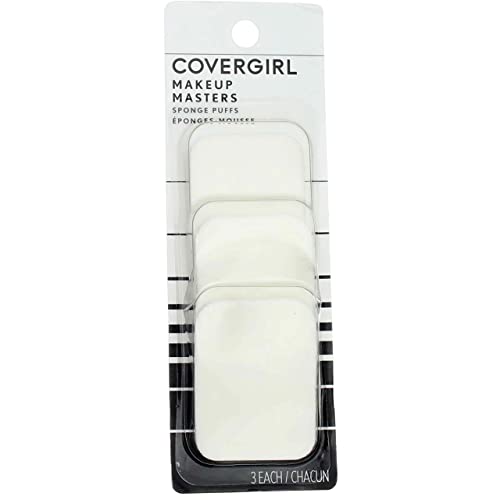 MAKEUP MASTER SPONGE PUFFS COVERGIRL