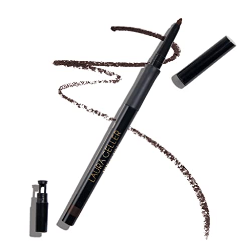LAURA GELLER NEW YORK Inkcredible Precise Gel Waterproof Smudge-proof Eyeliner Pencil with Built in Sharpener, Brown Eyed Girl LAURA GELLER NEW YORK