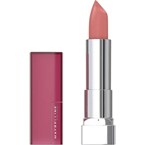 Maybelline Color Sensational Lipstick, Lip Makeup, Matte Finish, Hydrating Lipstick, Nude, Pink, Red, Plum Lip Color, Honey Pink, 0.15 oz; (Packaging May Vary) Maybelline New York