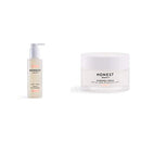 Honest Beauty Gentle Gel Cleanser with Chamomile & Calendula Extracts, 5.0 fl. oz. and Honest Beauty Hydrogel Cream with Two Types of Hyaluronic Acid & Squalane, 1.7 fl. oz. Honest Beauty