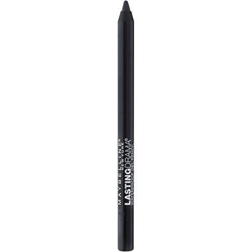 Maybelline New York Eyestudio Lasting Drama Waterproof Gel Eye Pencil, Smooth Charcoal, 0.04 Ounce Maybelline New York