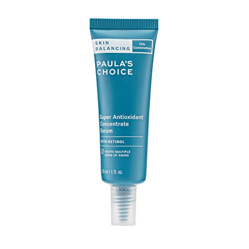 Paula's Choice SKIN BALANCING Antioxidant Concentrate Face Serum, Retinol & Vitamin C, Anti Aging, Anti Wrinkle & Large Pores, Oily Skin, 1 Ounce Paula's Choice