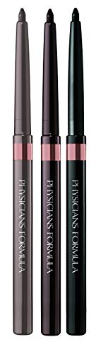 Physicians Formula Shimmer Eyeliner Pencil Set Of 3, Black, Dark Brown, Brown, Custom Eye Enhancing Eyeliner Trio, Universal Looks Collection Nude Physicians Formula