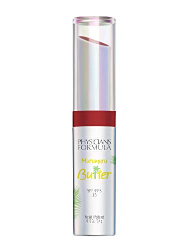 Physicians Formula Spf 15 Murumuru Butter Lip Cream, Lip Balm, Lip Moisturizer and Conditioner for Dry Lips. Fragrance free, Alcohol free Intensive Lip Mask and Lip Therapy Skin Care, Nights in Rio Physicians Formula