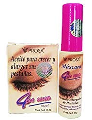 2 Pack-Prosa Mascara For Enlarging Eyelashes 1 rimel con aceite de mamey oil Enlarging Eyelashes Prosa