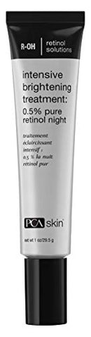 PCA SKIN Intensive Brightening Treatment - 0.5% Pure Vitamin A Retinol Face Serum for Discoloration & Dark Spots (1 oz) PCA SKIN