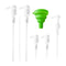 Geti Beauty Shampoo Bottle SalonTop Pump – 5-Pk with Funnel - 33.8 oz Pump Dispenser – Fits Most Shampoo and Conditioner Liter Bottles – Non-Slip Design – 28/410 4cc Geti Beauty