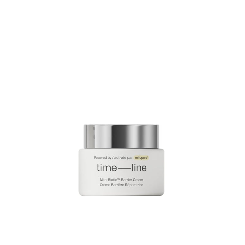 Timeline Mito-Biotic™ Travel Size Barrier Cream Nourishing Moisturizer With Peptides to Restore Dry Skin & Strengthen Barrier - .5mL Infinity Warehouse