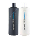 Sebastian Drench Deep Moisturizing Shampoo (33.8oz) and Conditioner (33.8) Liter Set Sebastian