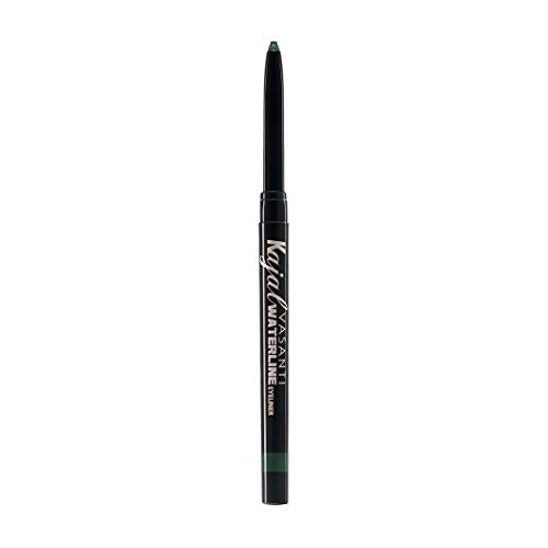 VASANTI Kajal Waterline Eyeliner Pencil - Long-lasting, Waterproof, Smudge-proof, Safe for Sensitive Eyes, Waterline Eye Liner - Opthalmologist Approved and Tested (Midnight Green) Vasanti Cosmetics
