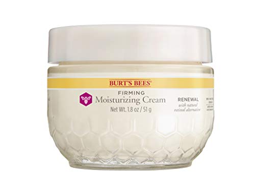 Burt's Bees Renewal Firming Face Cream, Anti-Aging Retinol Alternative, Moisturizing Natural Skin Care, 1.8 Ounce (Packaging May Vary) Burt's Bees