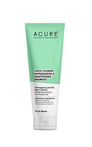 ACURE Juice Cleanse Supergreens & Adaptogens Shampoo | 100% Vegan | Antioxidant Shampoo For Super Stressed Hair | Ashwagandha, Spirulina, Kale & Spinach - Brightens & Re-Energizes Hair | 8 Fl Oz Acure