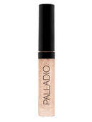Palladio Lip Gloss, Non-Sticky Lip Gloss, Contains Vitamin E and Aloe, Offers Intense Color and Moisturization, Minimizes Lip Wrinkles, Softens Lips with Beautiful Shiny Finish, Champagne Palladio