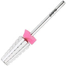 PANA Nail Carbide 5 in 1 Bit - Two Way Rotate use for Both Left and Right Handed - Fast remove Acrylic or Hard Gel - 3/32" Shank - Manicure, Nail Art, Drill Machine (Triple Coarse - 3XC, Silver) PANA