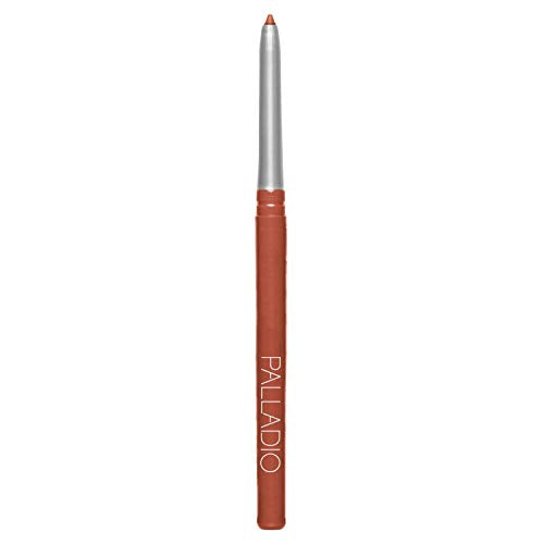 Palladio, Retractable Waterproof Lip Liner High Pigmented and Creamy Color Slim Twist Up Smudge Proof Formula with Long Lasting All Day Wear No Sharpener Required, Naked, 1 Count Palladio