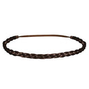 Mia Thin Braidie, Hair Accessory, Headband Made of Synthetic Braided Hair on Elastic Rubberband, Classic, Pretty, Medium Brown, For Women and Girls 1pc Mia Beauty