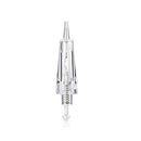 10 PCS M PMU Needle Cartridge for Cordless PMU Machine 3RL/3R/3P - Ombre Powder Brows Microblading Shading Eyeliner Lip Tattoo (3RL/3R/3P) M