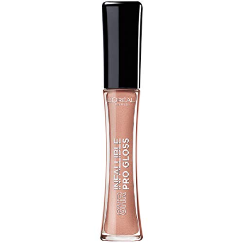 L’Oreal Paris Makeup Infallible 8 Hour Hydrating Lip Gloss, Nude Petal, 0.5 Ounce L'Oreal Paris